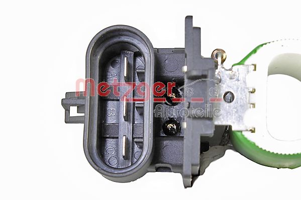 METZGER 0917355 Vorwiderstand, Elektromotor (Kühlerlüfter)